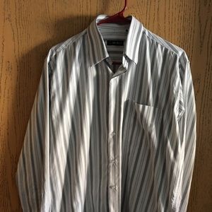 Infinity Men’s Striped Dress Shirt